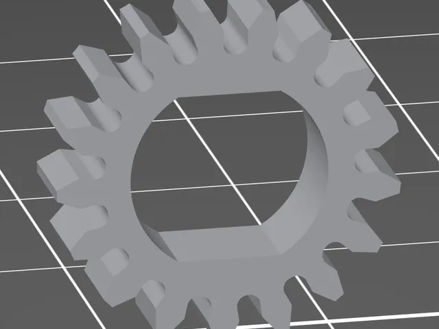 Paper feeder gear