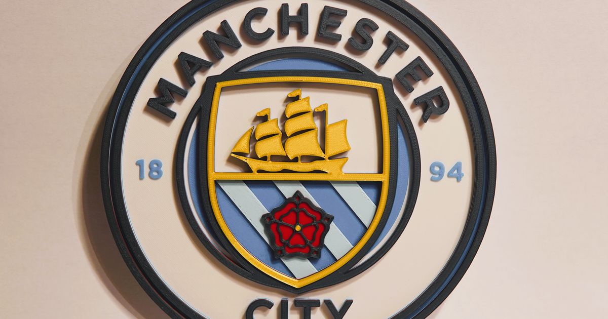 Logo Manchester City by Romain | Download free STL model | Printables.com