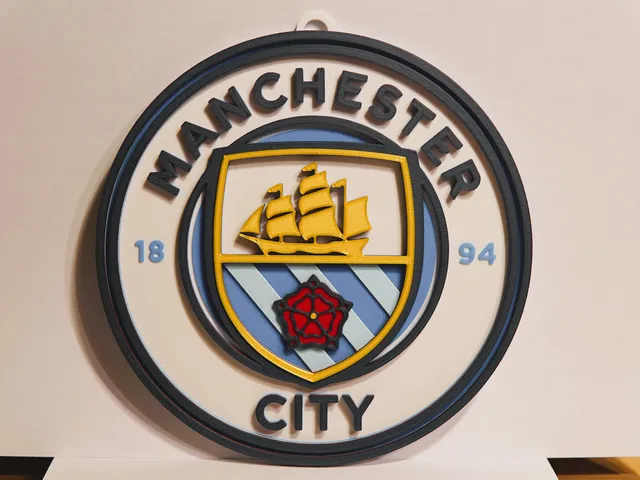 Logo mural - Manchester City FC
