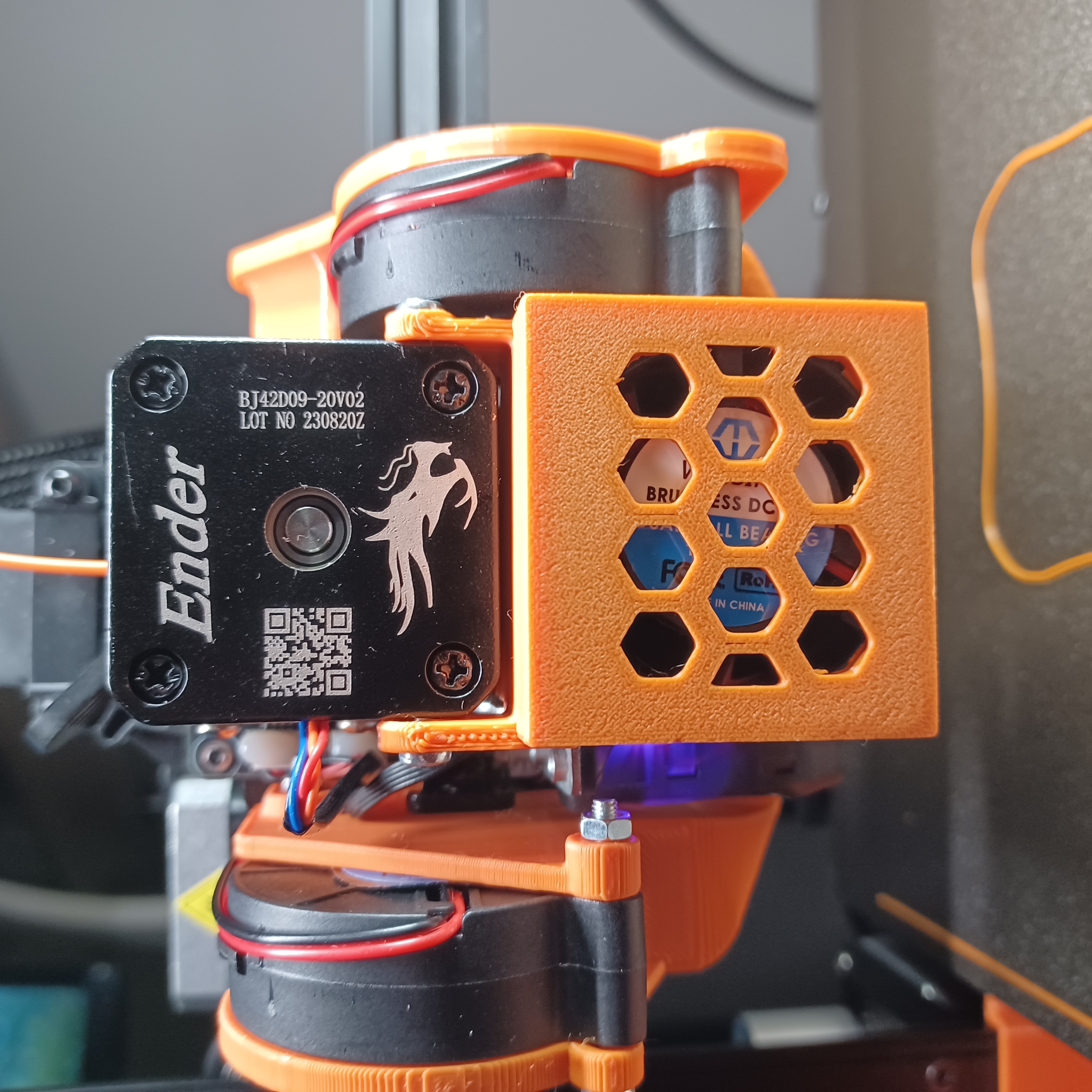 4020 Diffuser Fan Mount - Ender 3 V3 SE