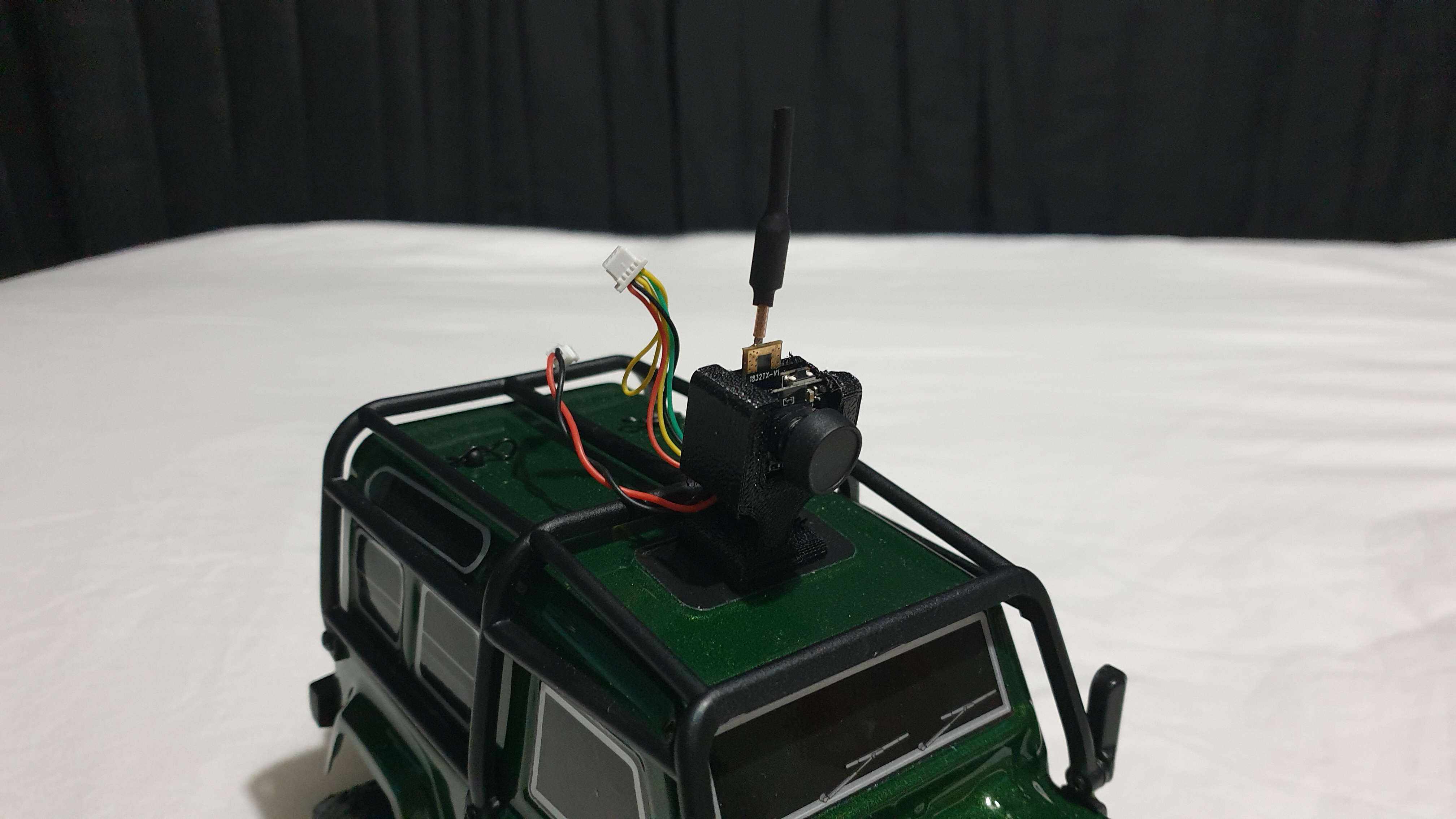 FPV TPU Cam Mount - AKK AIO-SA / TheFPV SA Micro AIO FPV Camera and 200mW VTX