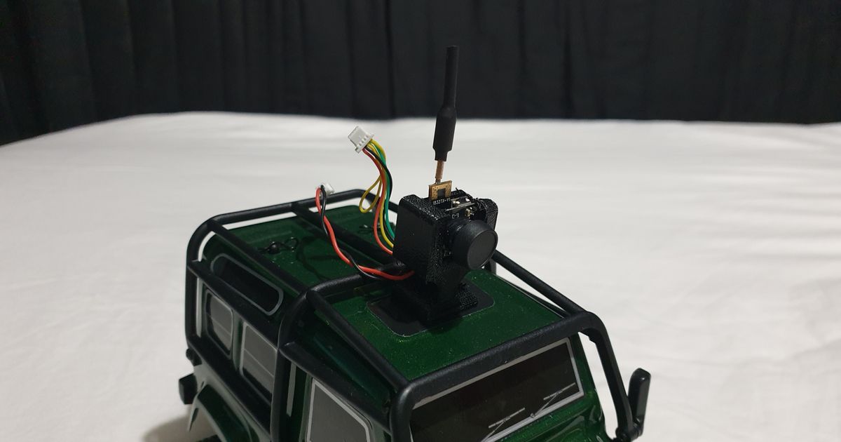FPV TPU Cam Mount AKK AIOSA / TheFPV SA Micro AIO FPV Camera and