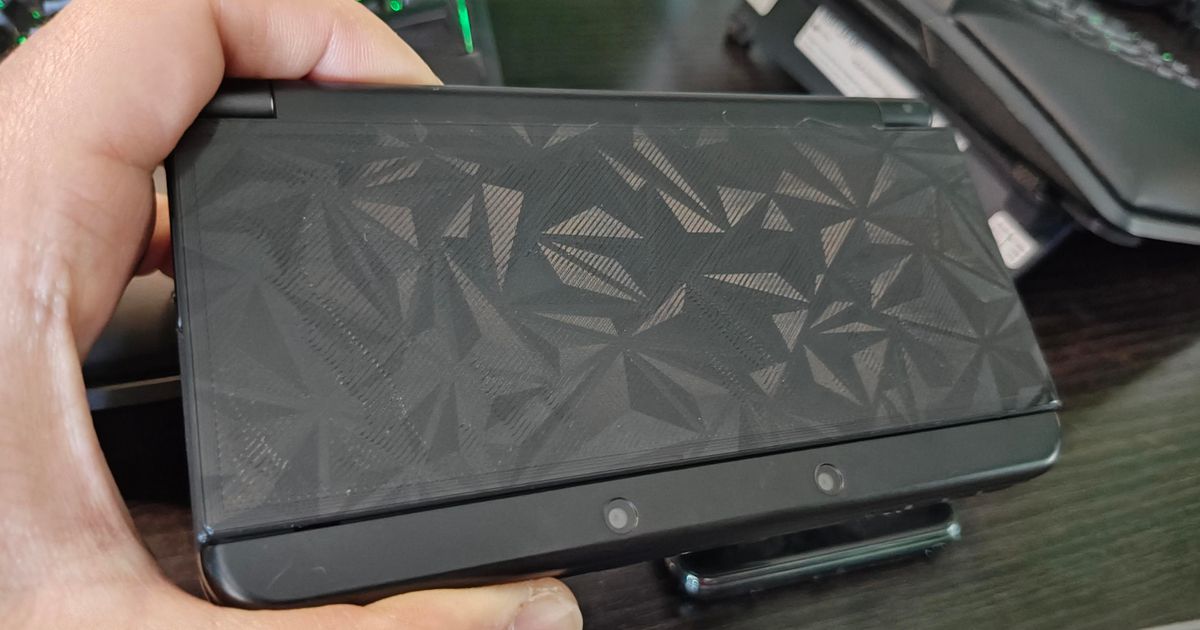 New 3DS Cover Plate by v Download free STL model