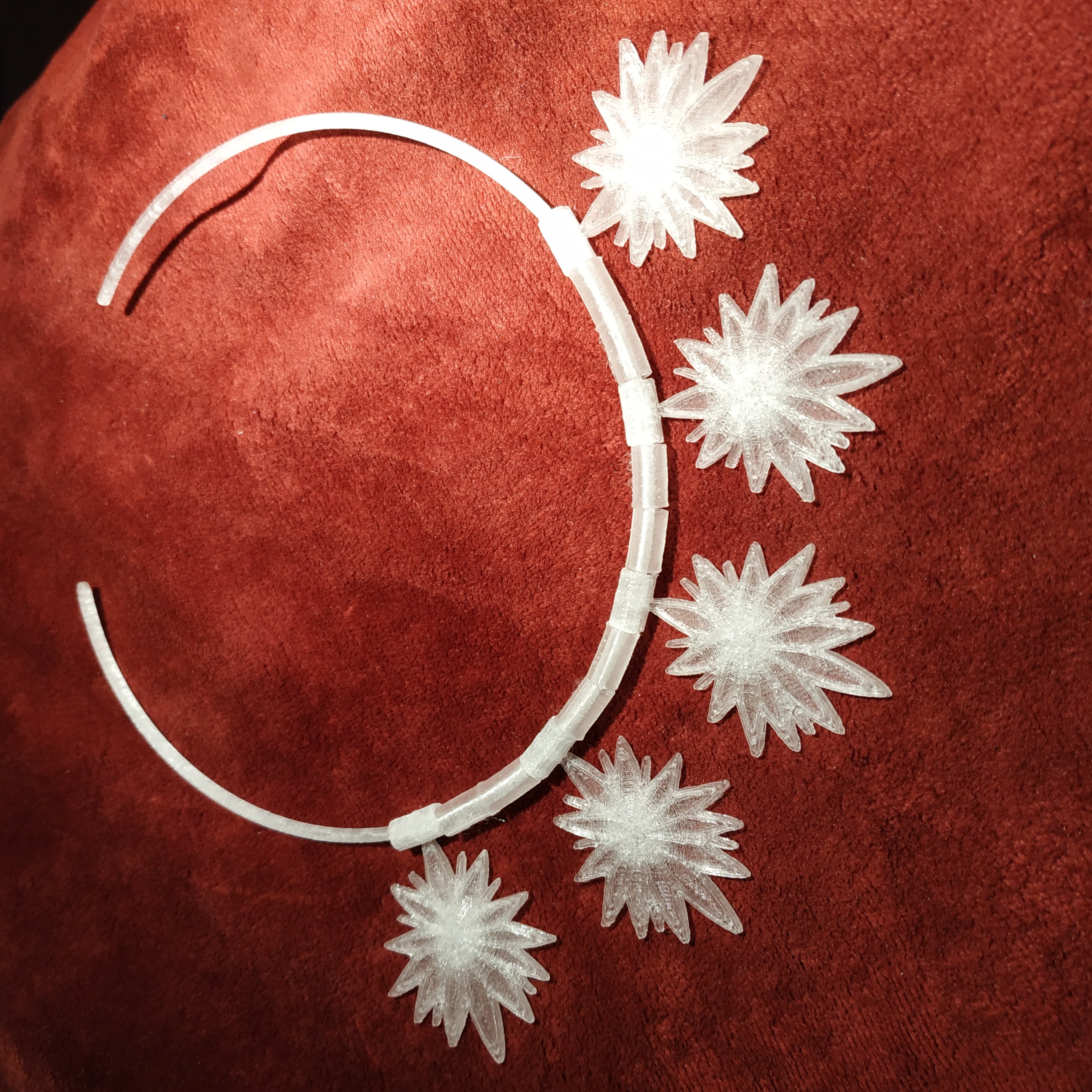 winter necklace