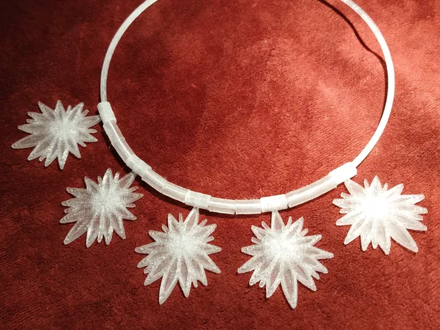 winter necklace