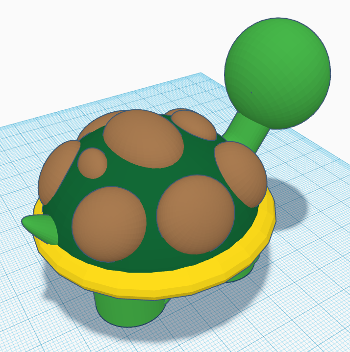 Miniatura 2 do modelo 3D Cute Turtle