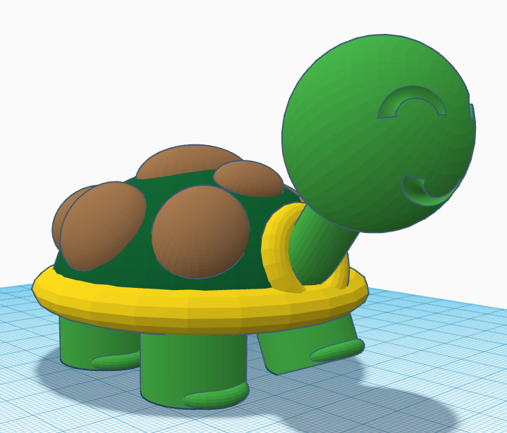 Miniatura 9 do modelo 3D Cute Turtle
