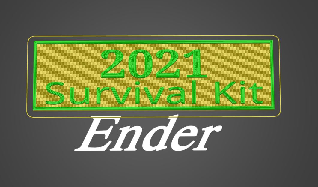 Survival Kit Label