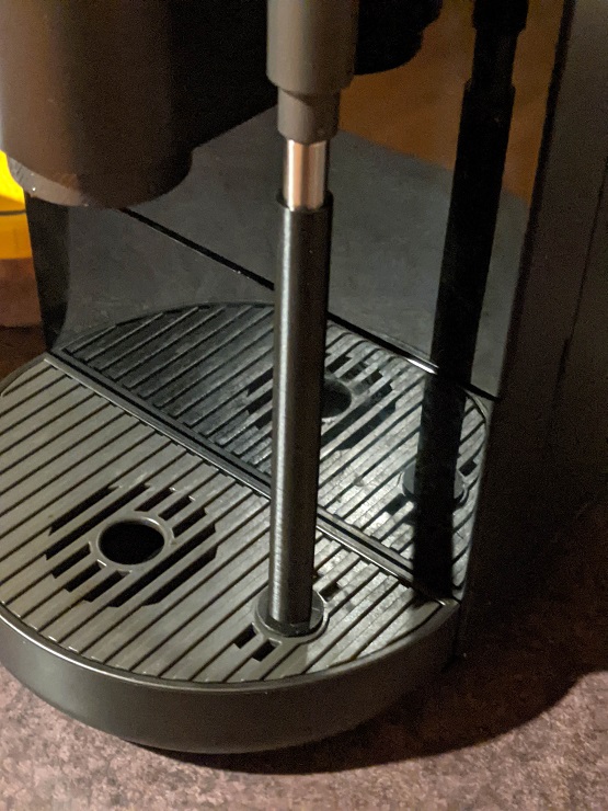 GE Profile Automatic Espresso Machine + Frother Wand Rinse Guide