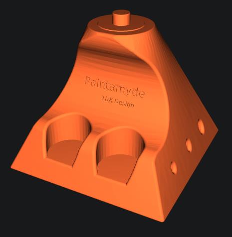 Painting Pyramide "Paintamide" Holder