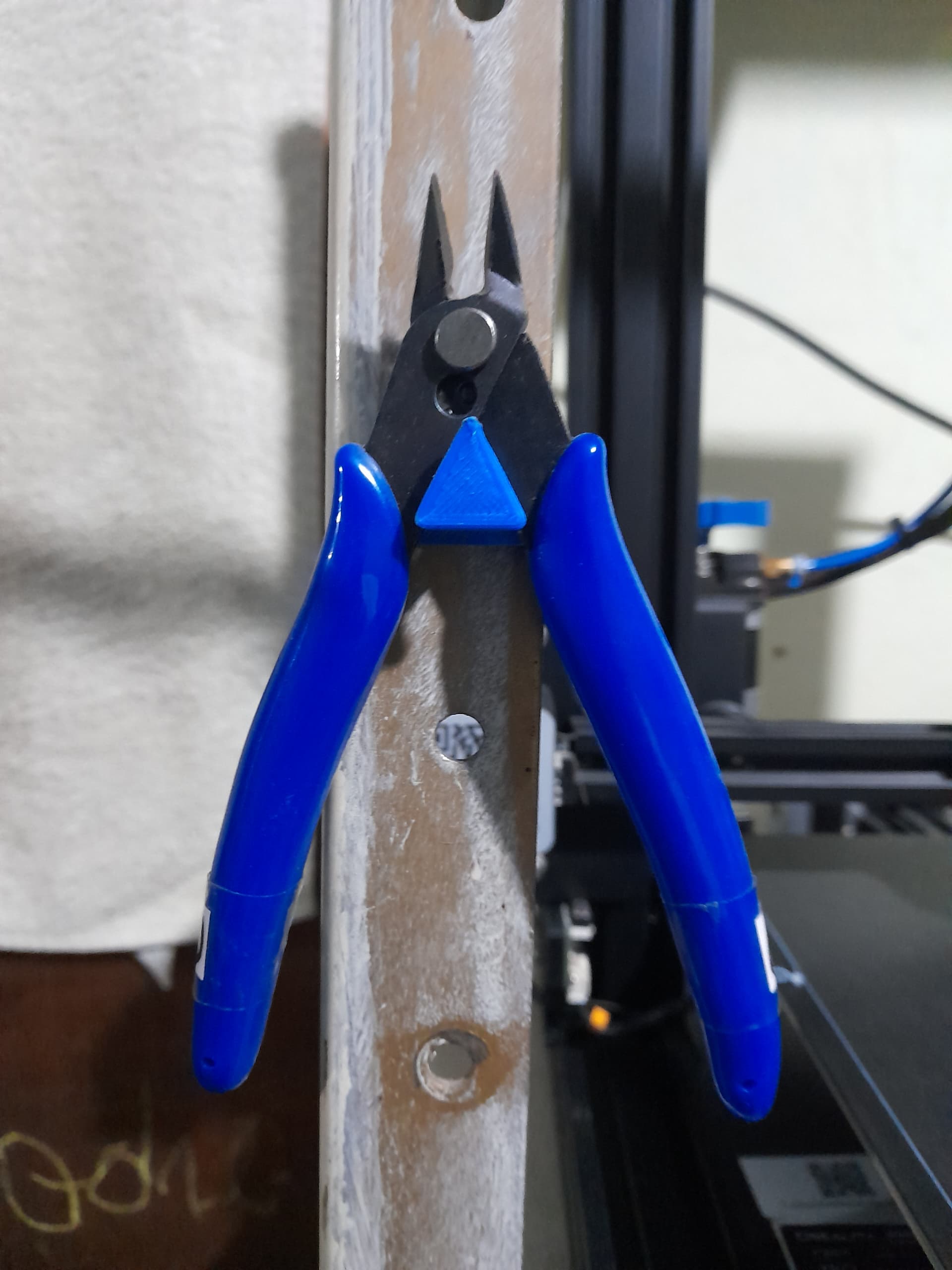 Soporte para pinza/espatula/brocha para estante