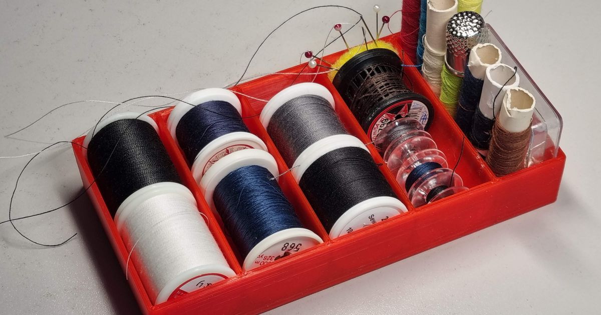 Sewing Kit Organizer by ishikawats Download free STL model