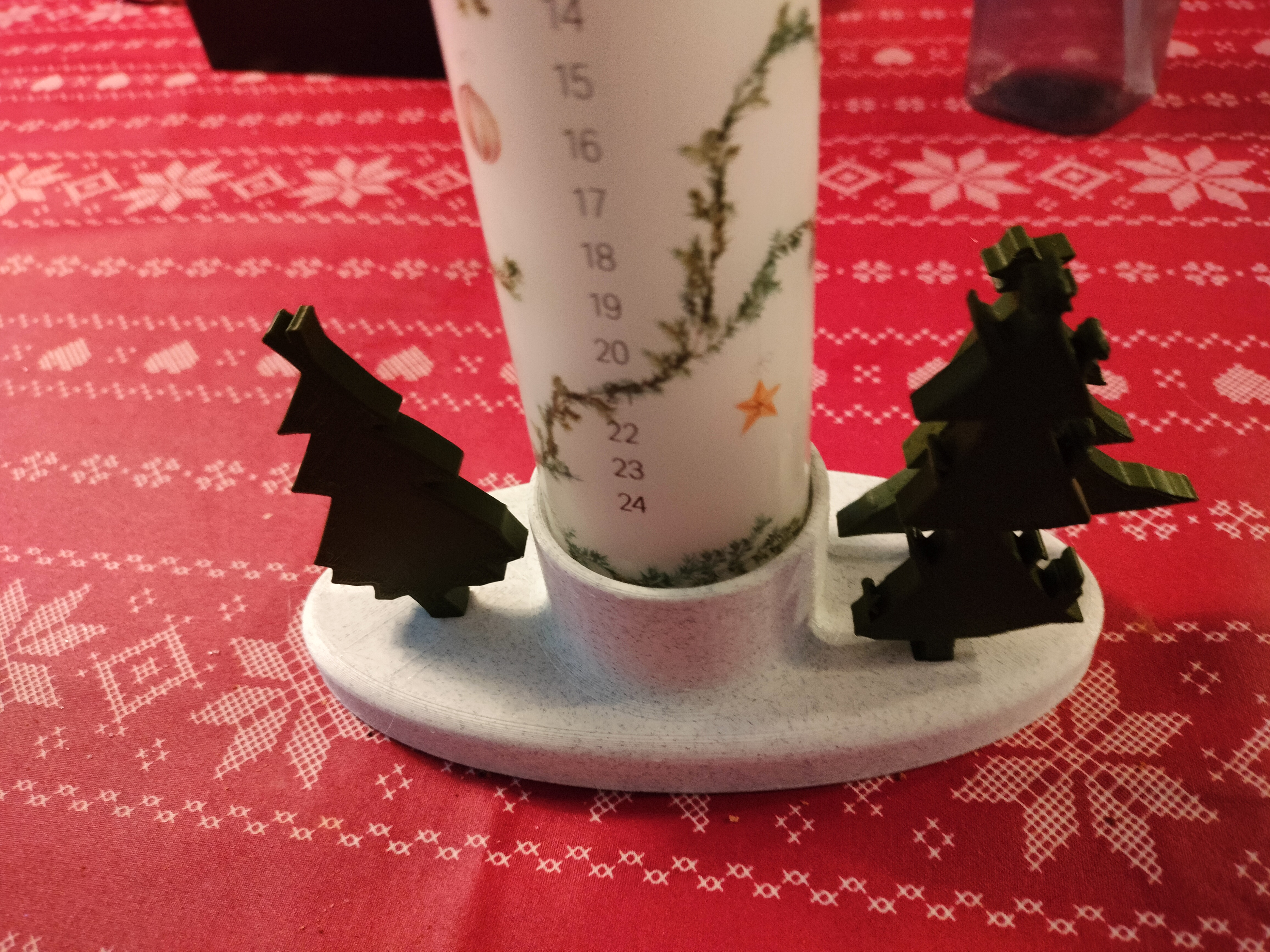 Candle holder xmas
