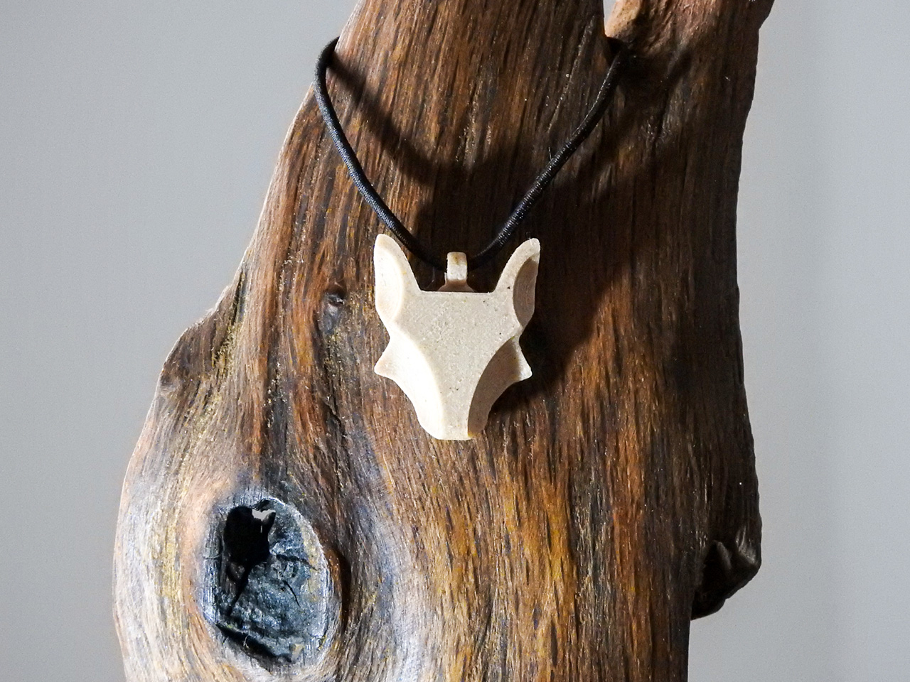 Fox pendant 3D model thumbnail