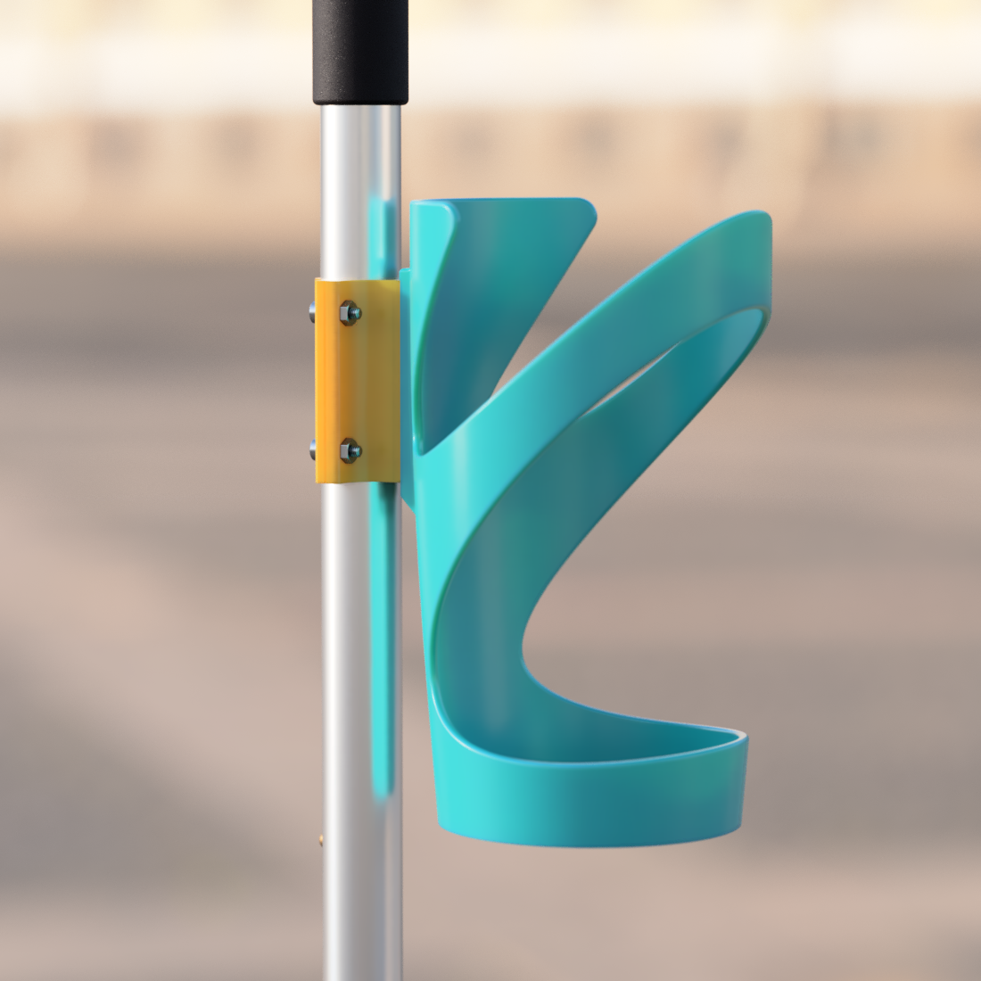 Crutch Modular Accessories - Cup Holder and Hook