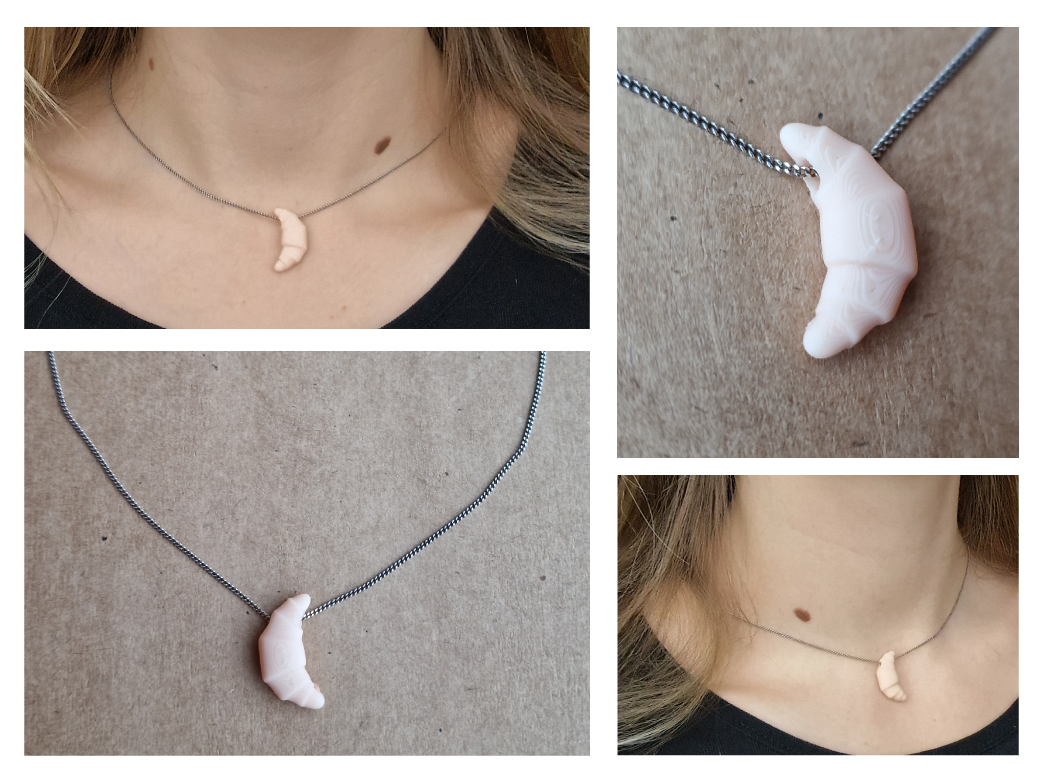 Croissant pendant