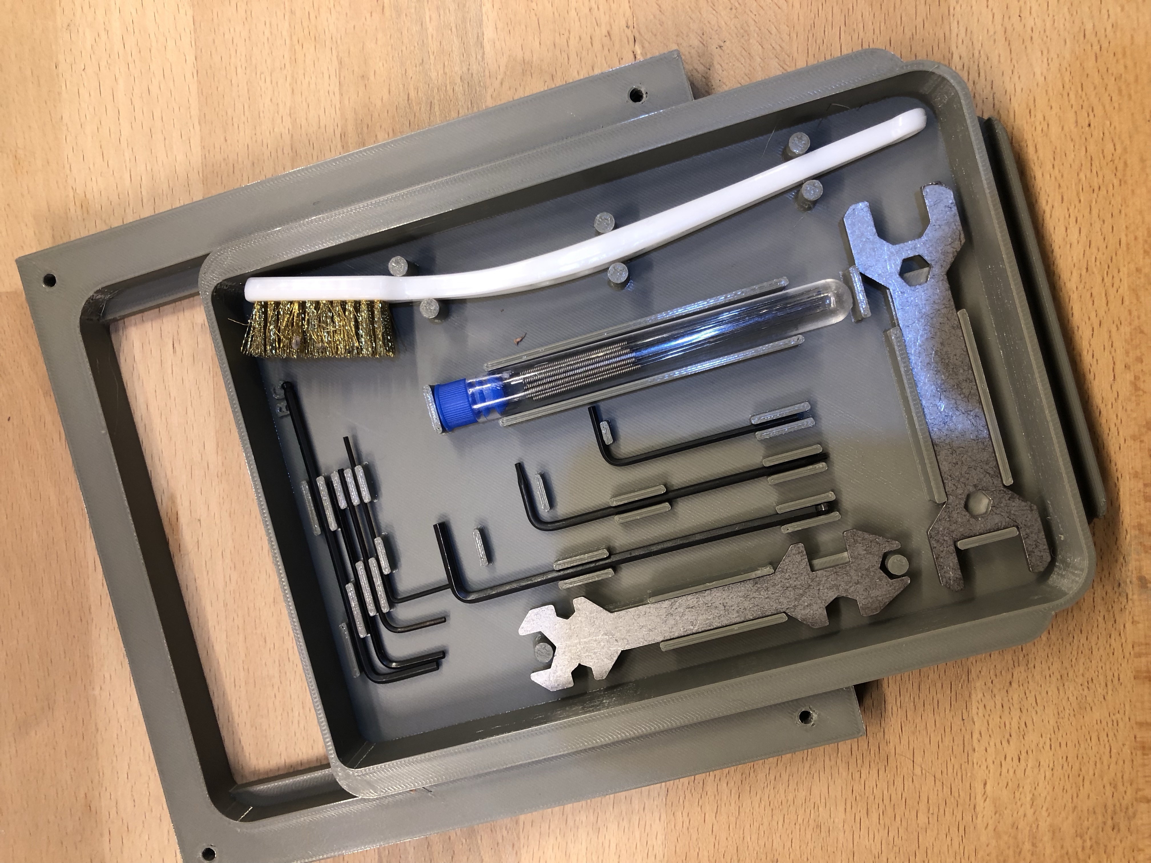 Miniatura 4 do modelo 3D Under table drawer for MK4 tools