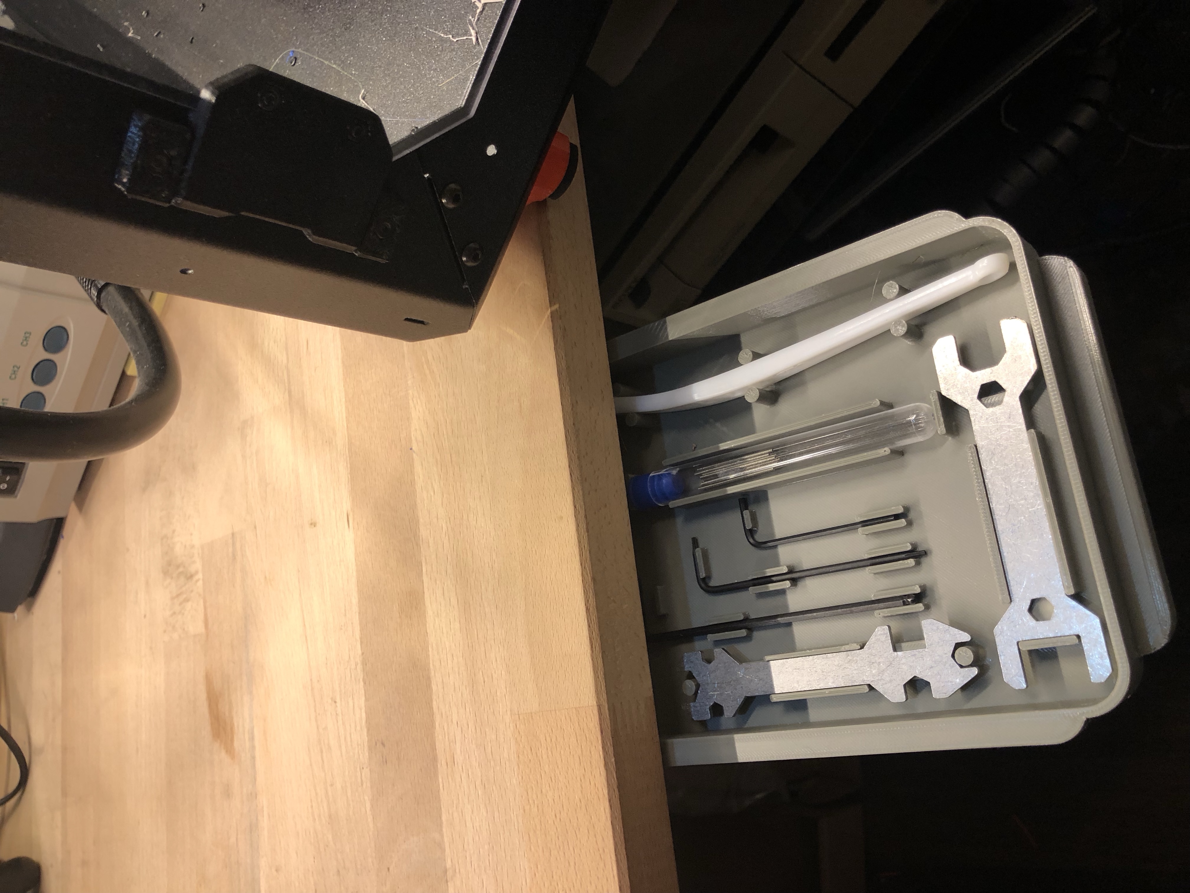 Under table drawer for MK4 tools