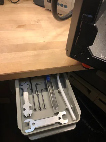 Under table drawer for MK4 tools