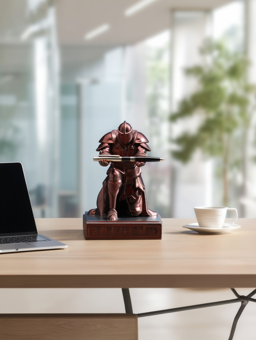 Knight Pencil Holder