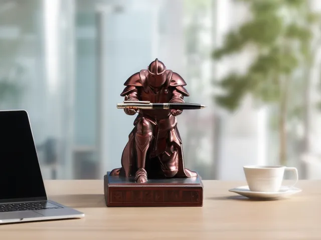 Knight Pencil Holder