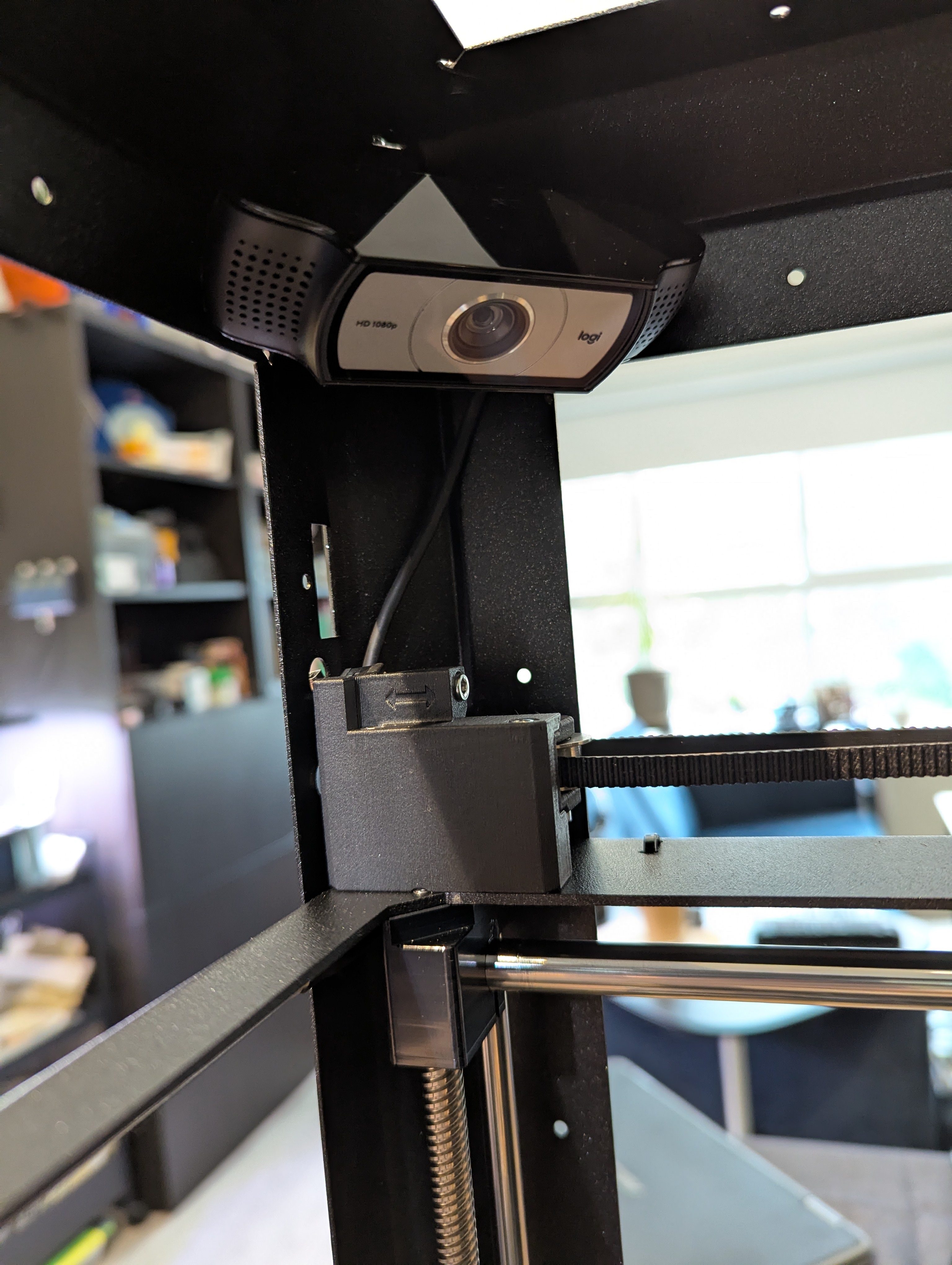 Prusa Core One Webcam Mount for Logitech C920/C930 (for 6x2mm magnets)