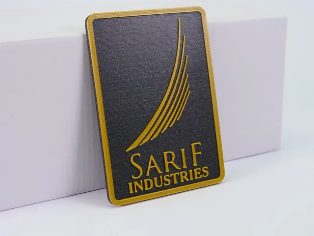 Deus Ex Sarif Industries Logo Magnet