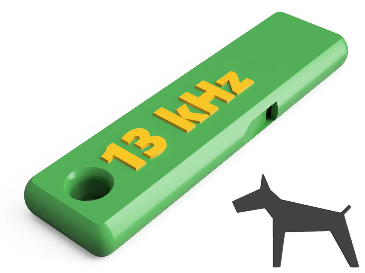 13 kHz Dog Whistle by ThreeD-Michael | Download free STL model