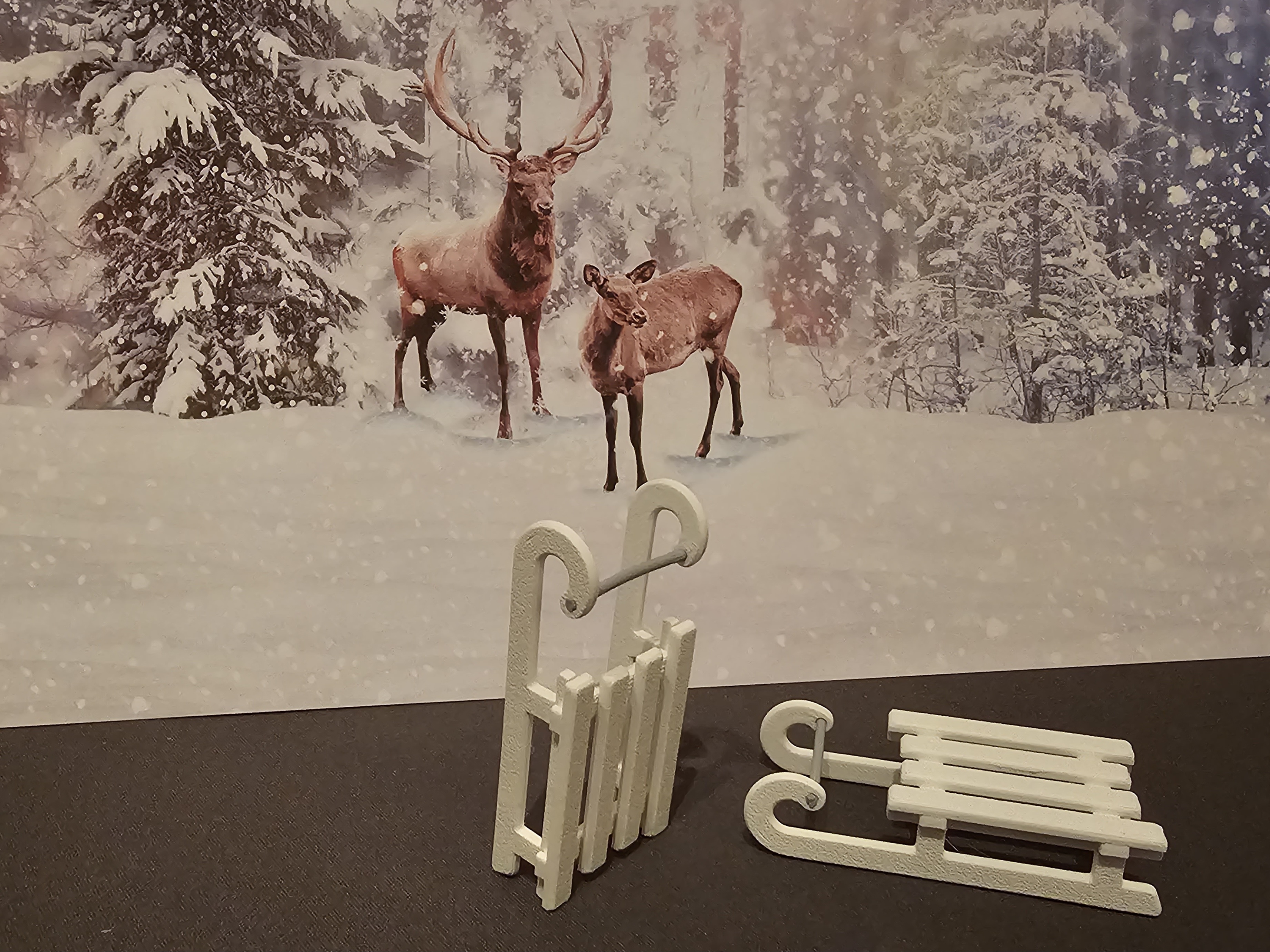 Little Sleigh /Kleiner Schlitten , Christmas Decoration