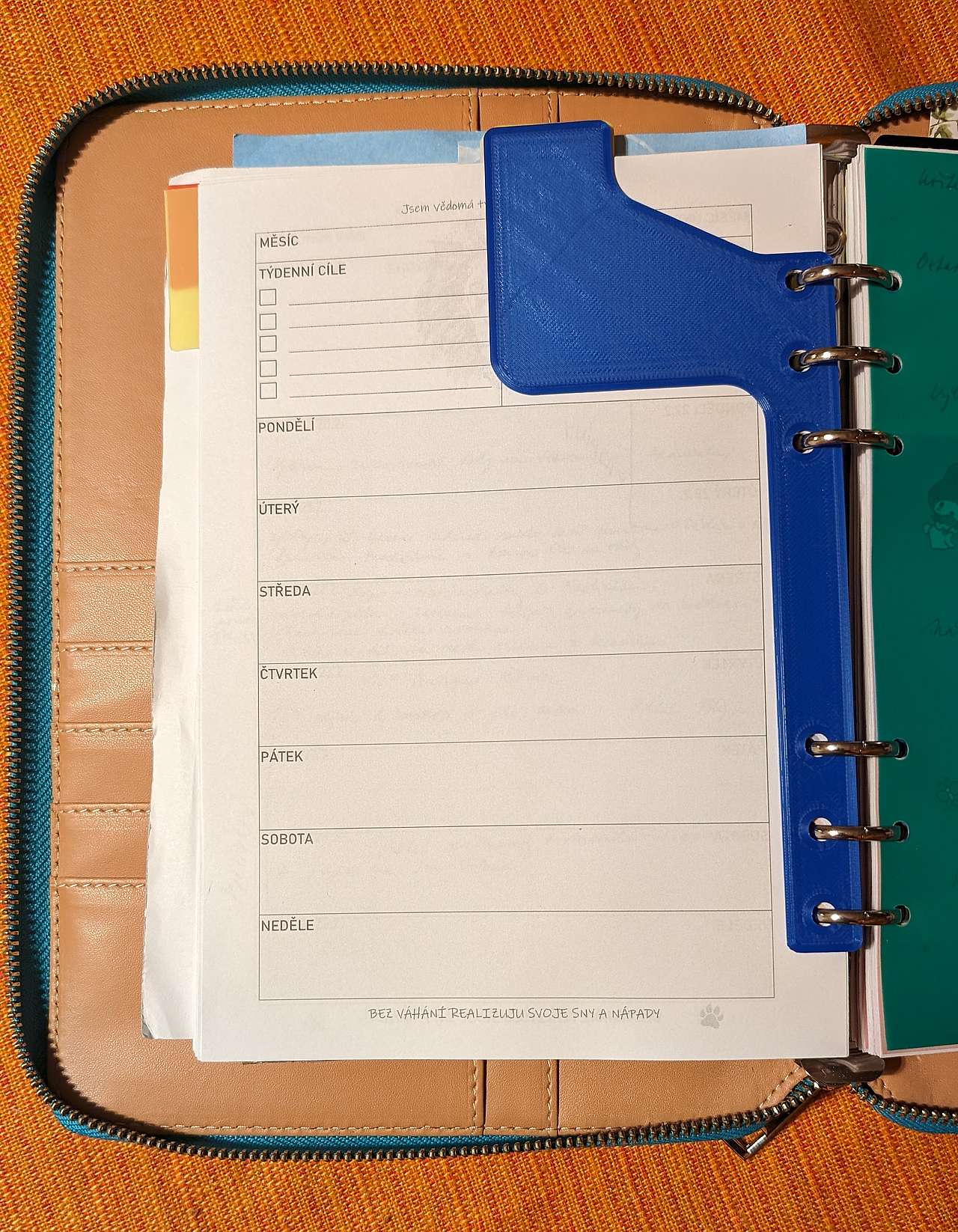 simple-a5-binder-notebook-planner-bookmark-by-sny-download-free-stl