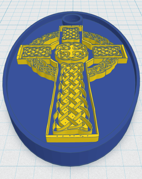 Celtic Cross Keytag 5