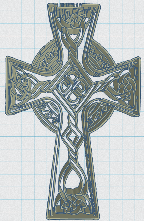 Celtic Cross Keytag 6 — thumbnail 2