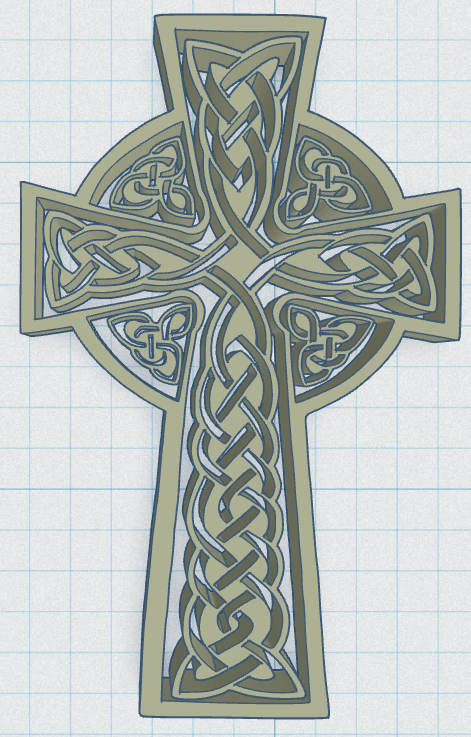 Celtic Cross Keytag 19 — thumbnail 2