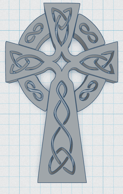 Celtic Cross Keytag 21 — thumbnail 2