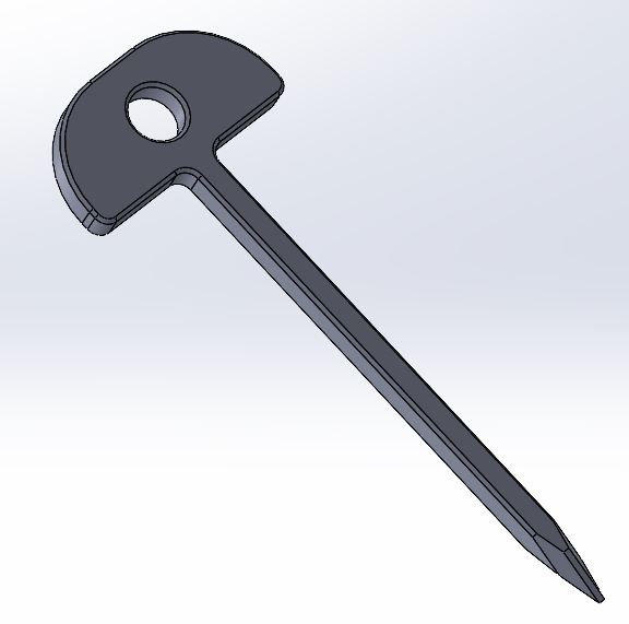 Scheibennagel / Target Pin
