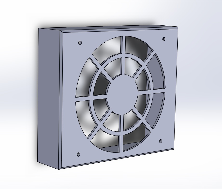 Fan enclosure 120mm