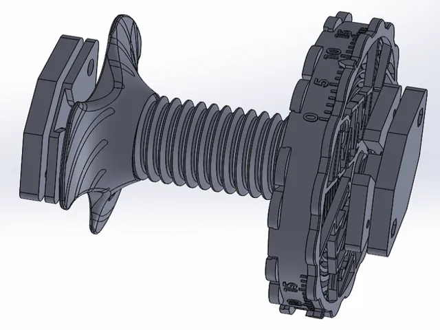 Universal Auto-Rewinder for Rubbermaid Dry-box - Remix - split-locking axle upgrade - won't fall
