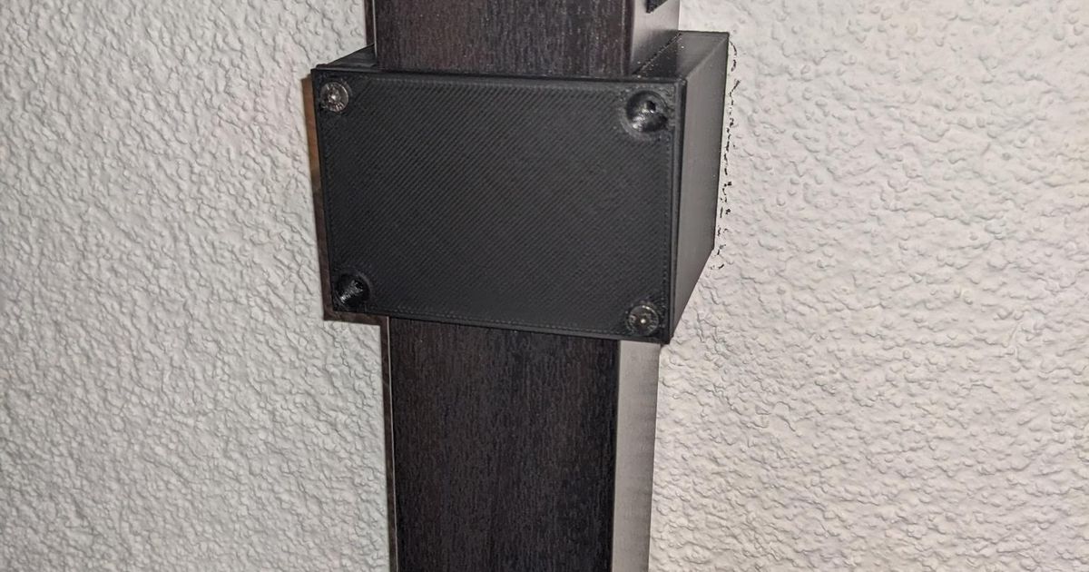 Ikea lack wallmount/stabalizer by xAqua Download free STL model