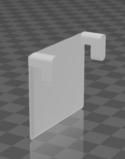 IKEA SKÅDIS mount plate (blank)