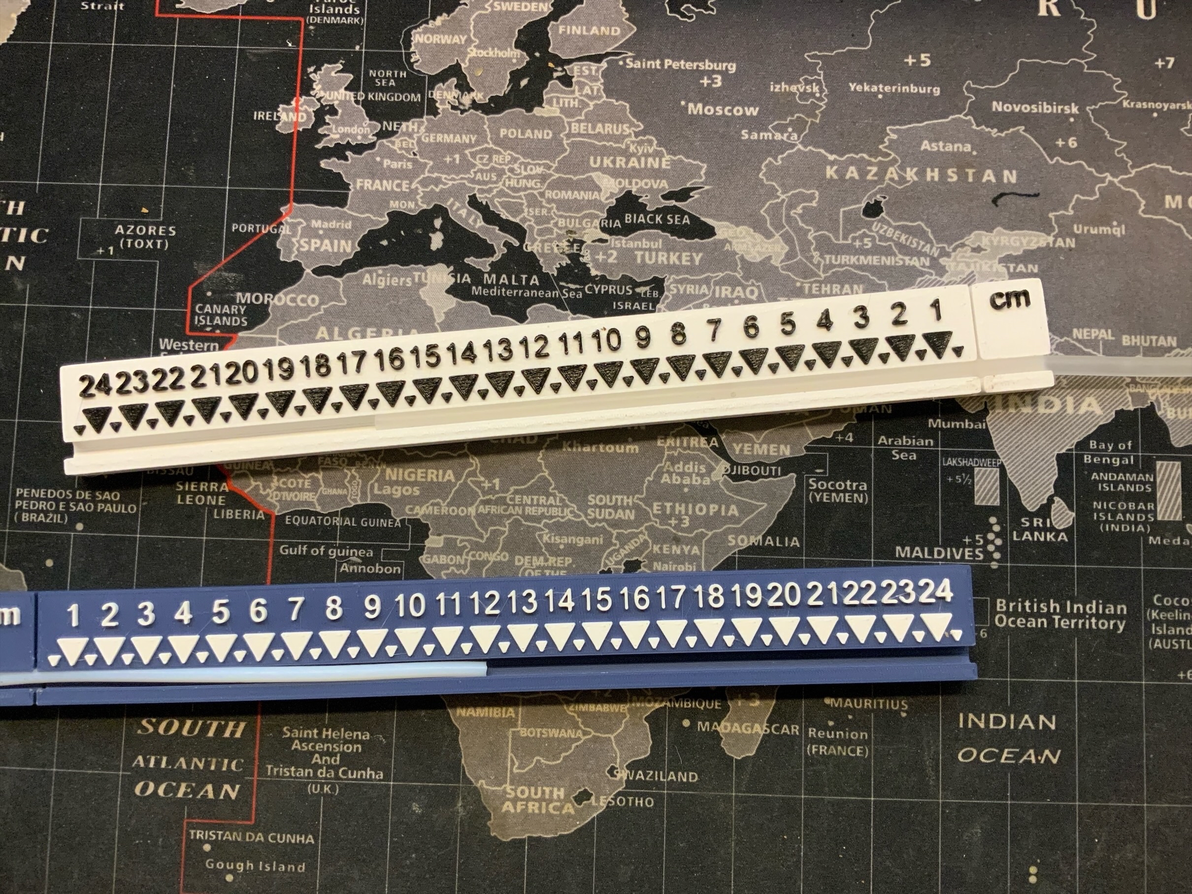 Ruler for hoses
