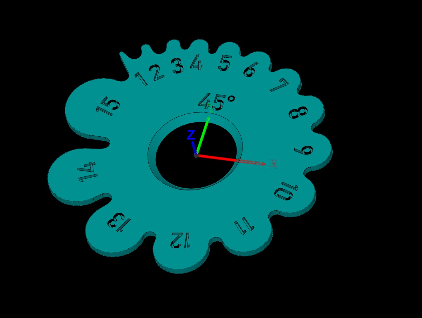 Radienschablone Radienlehre Inside Radius Gauge By Mart80