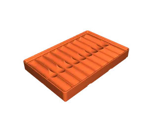 Gridfinity endmill tray by M7 Designs | Download free STL model ...