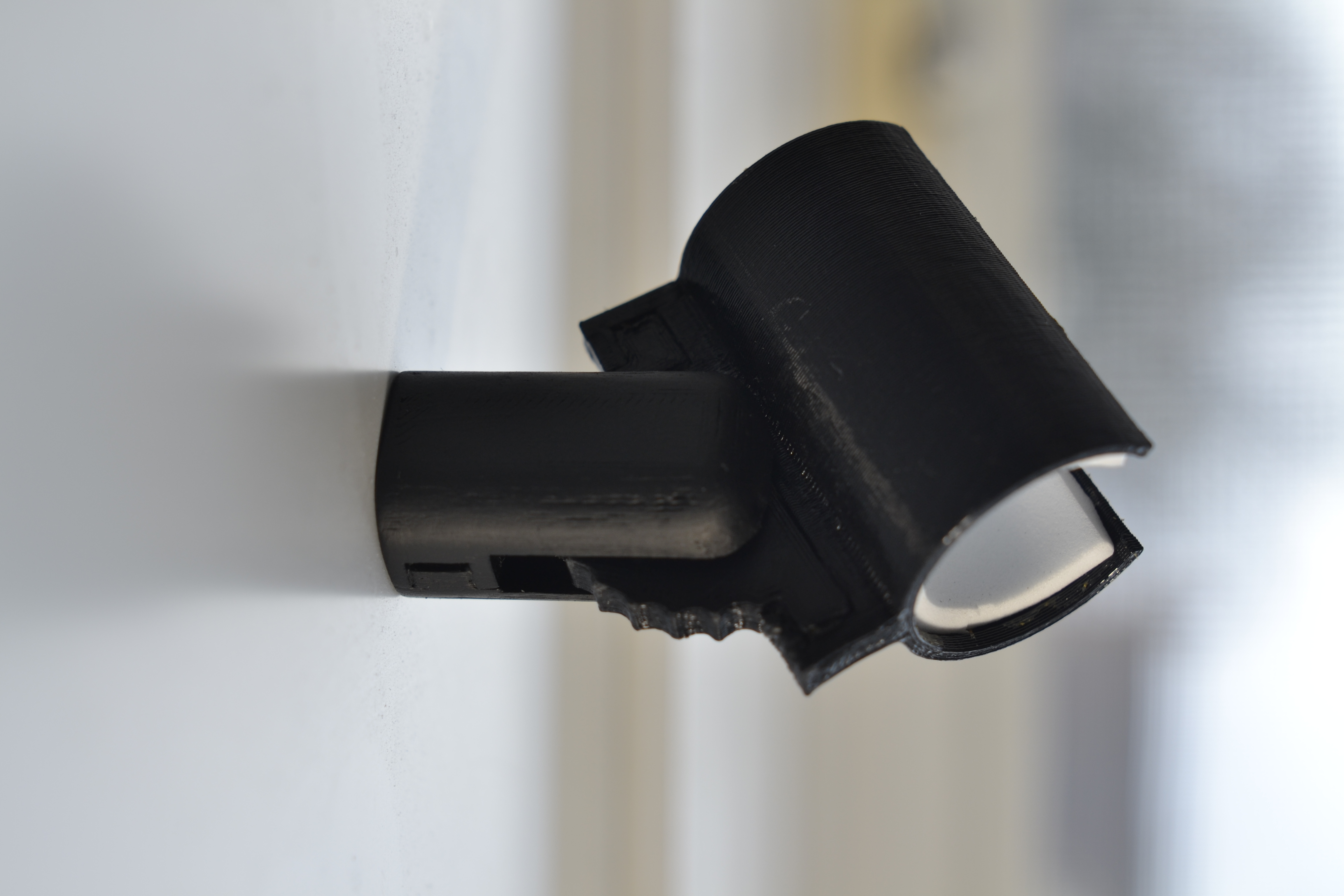 Adjustable shotgun microphone holder