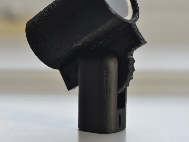 Adjustable shotgun microphone holder