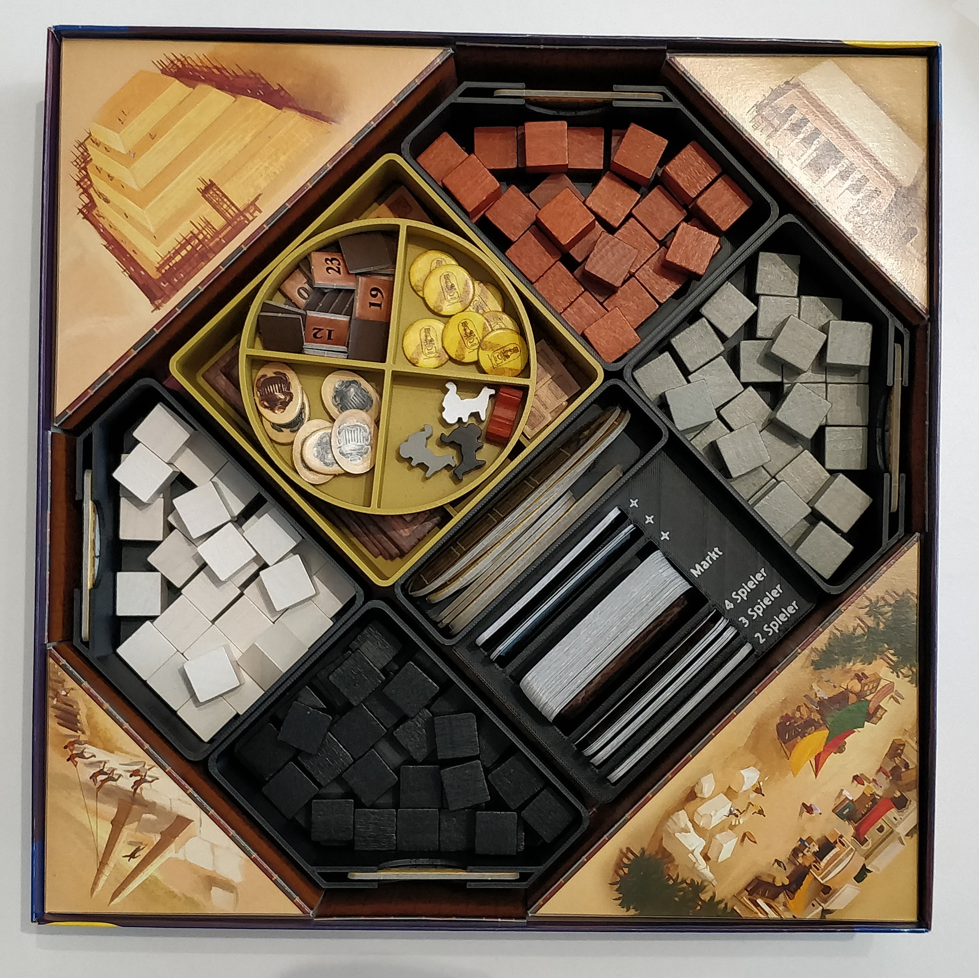 Imhotep board game organizer by q_159 Download free STL model