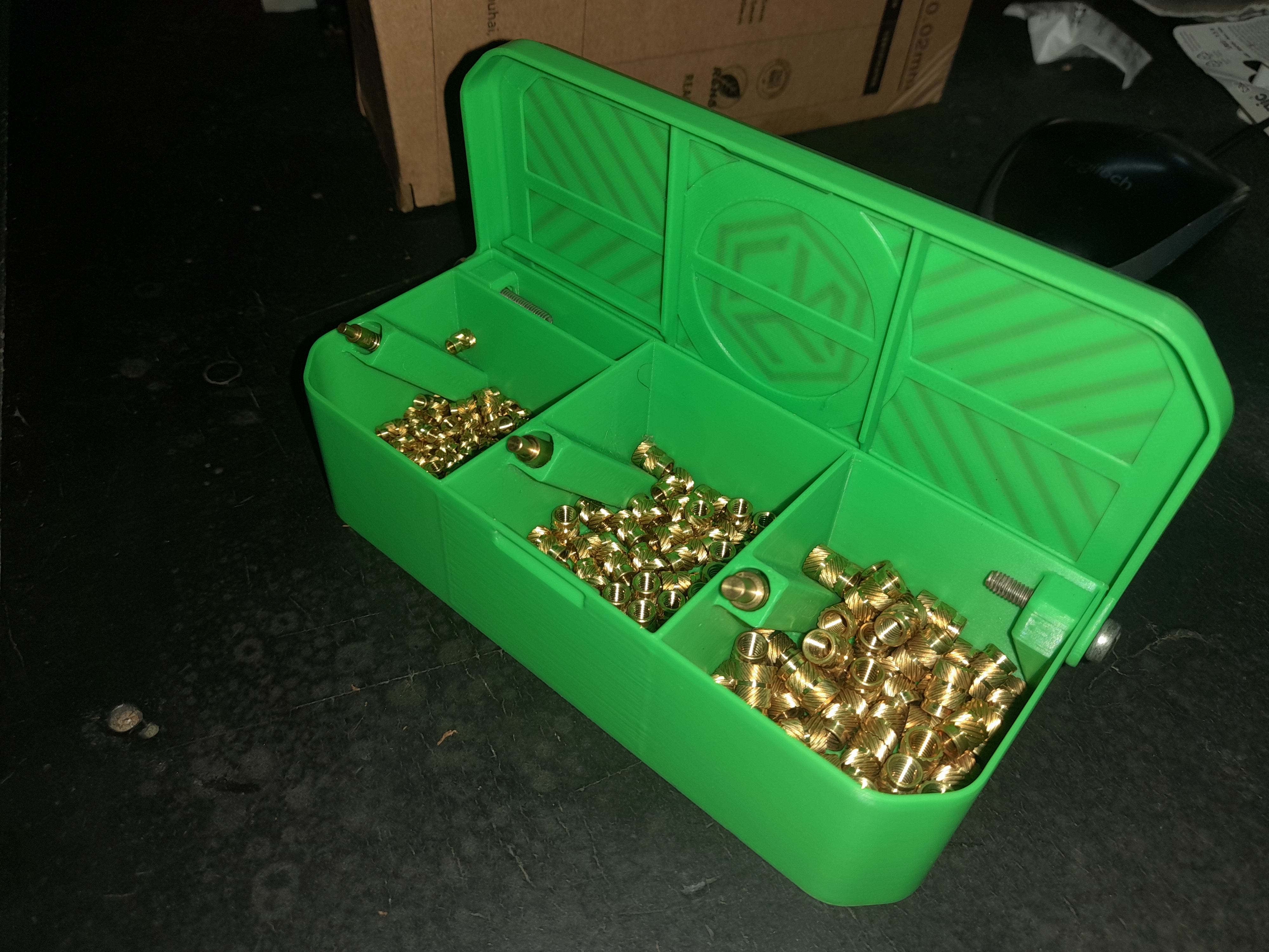 CNC Kitchen Threaded inserts + adaptor case — miniatura 6