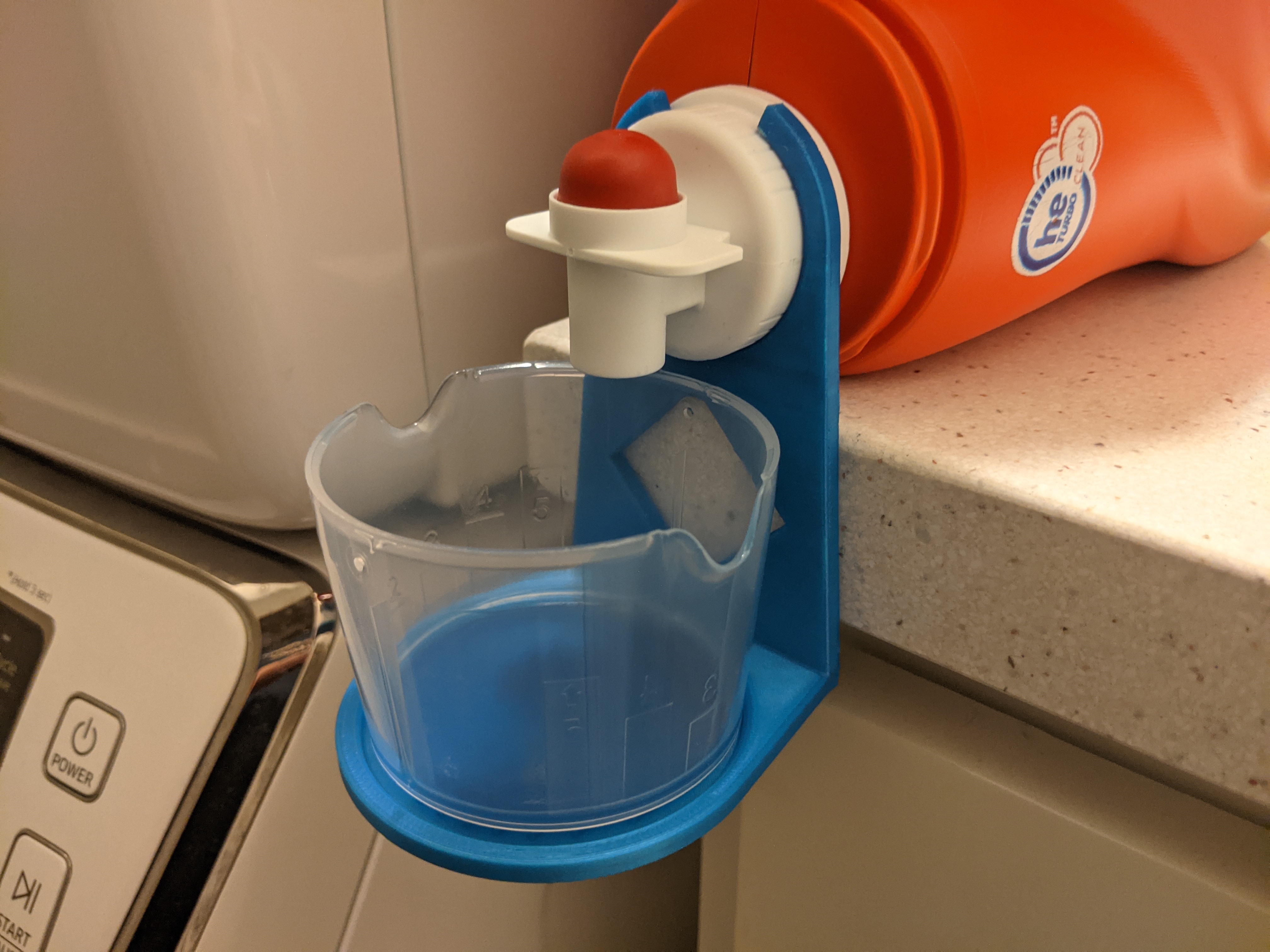 Detergent Spout Cup Holder (Parametric)