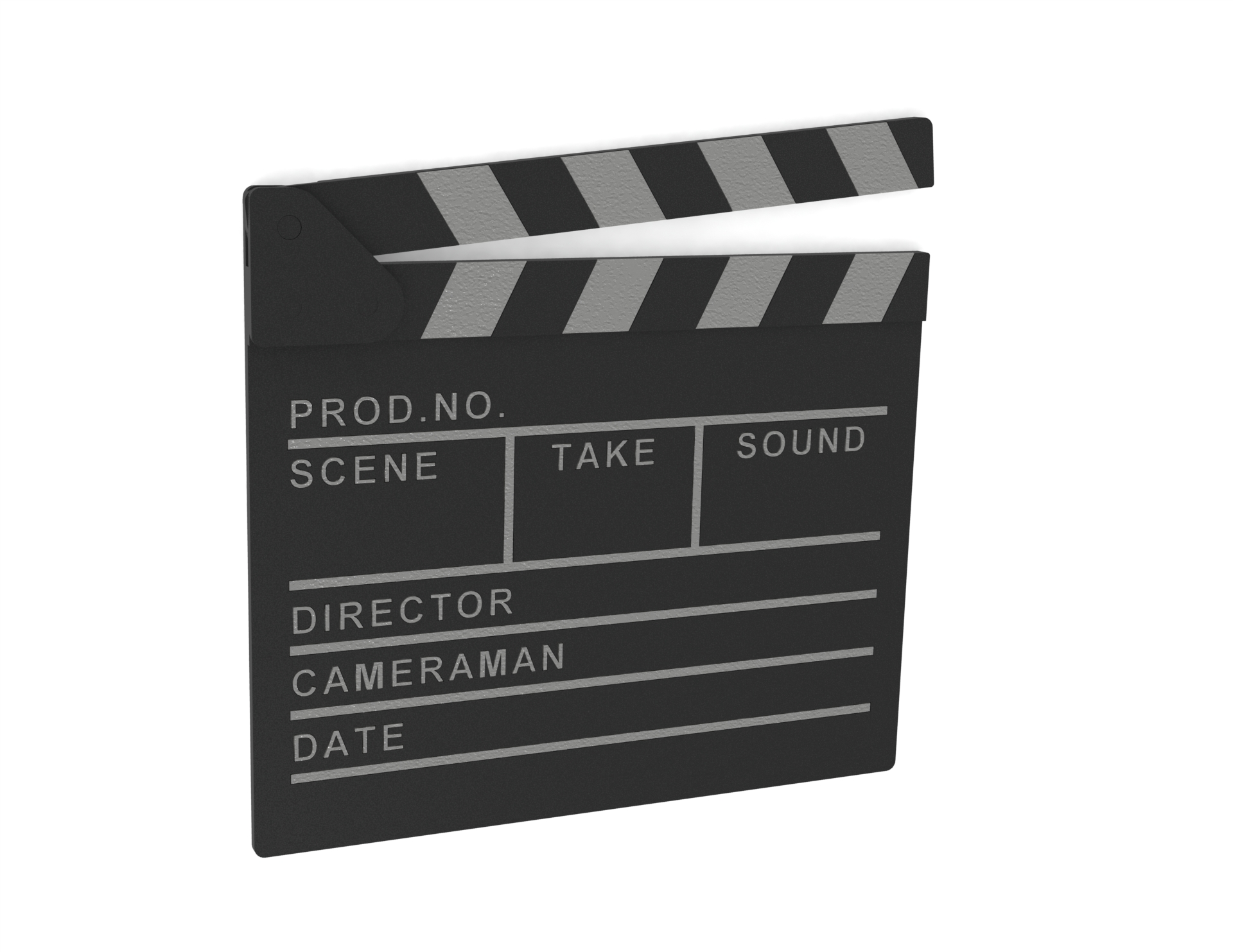 Claquete, clapperboard