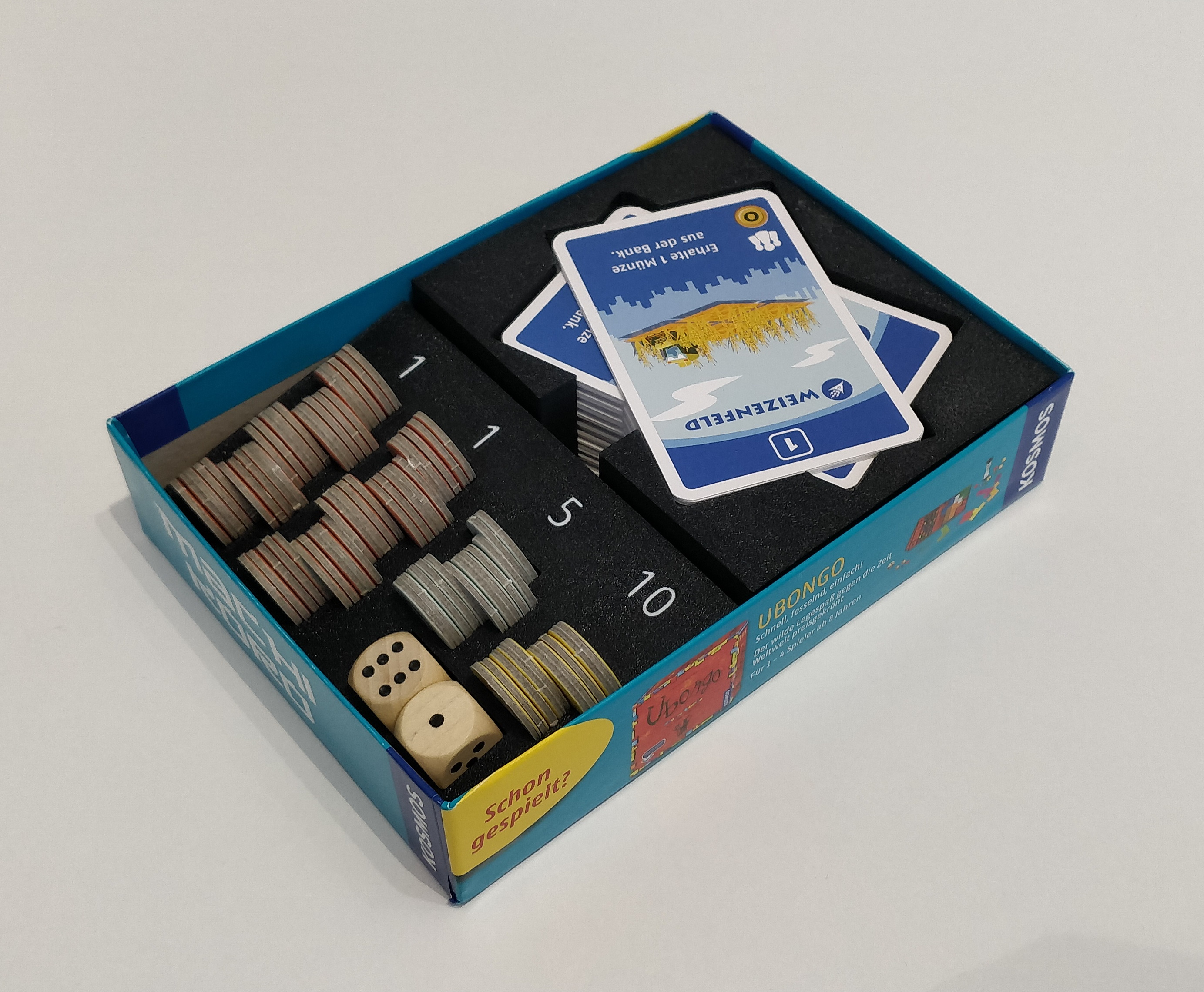 Machi Koro board game organizer