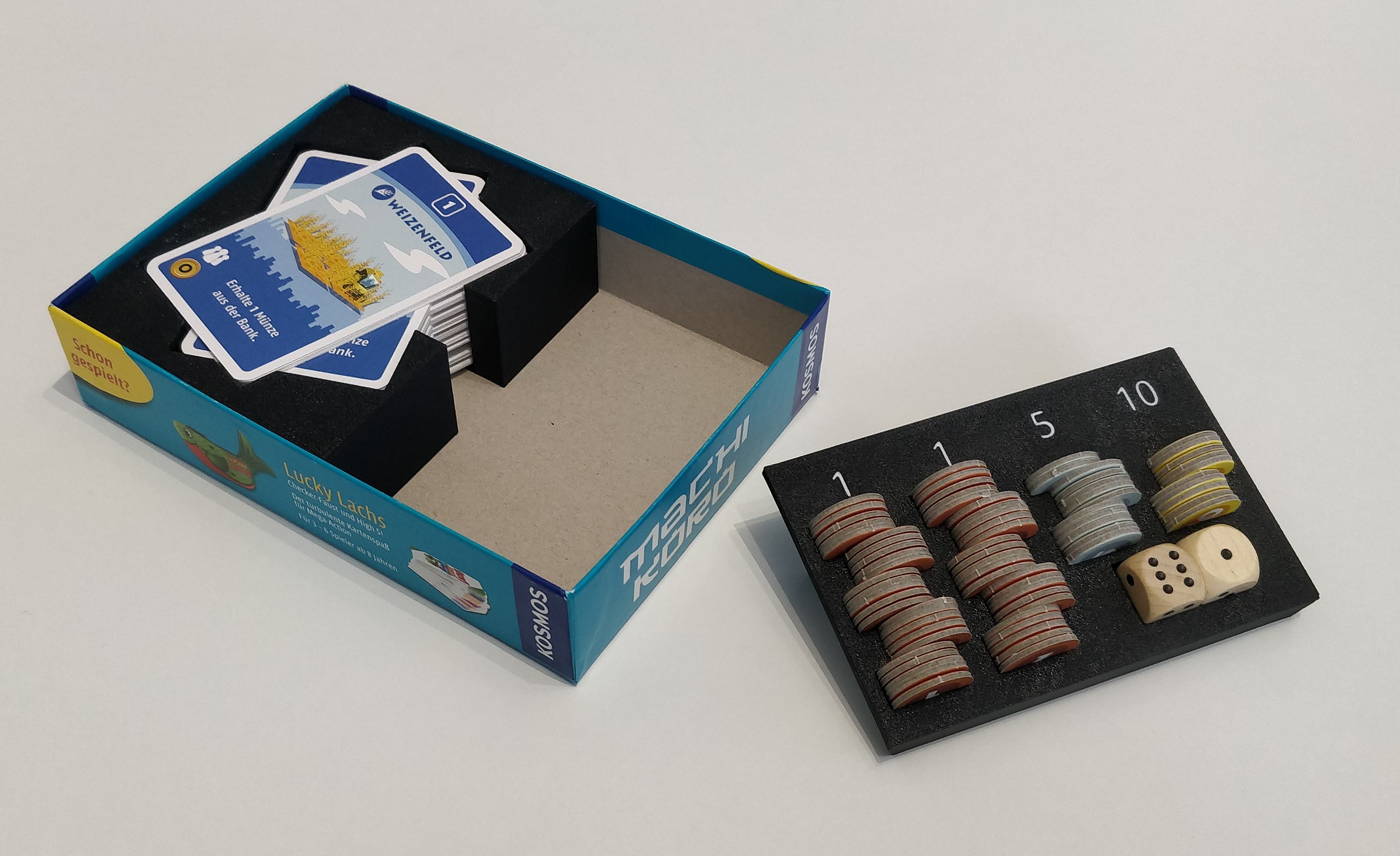 Machi Koro board game organizer by q_159 | Download free STL model ...